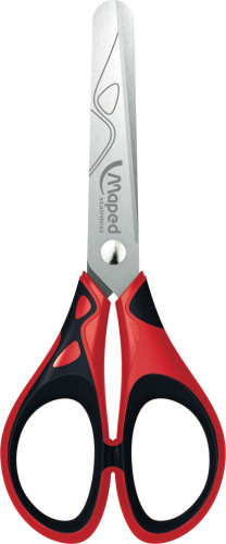 Šķēres MAPED Essentials Pulse Soft 13cm, kartona displejā