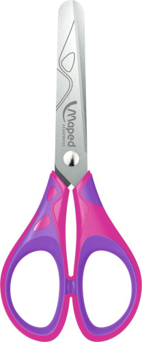 Šķēres MAPED Essentials Pulse Soft 13cm, kartona displejā