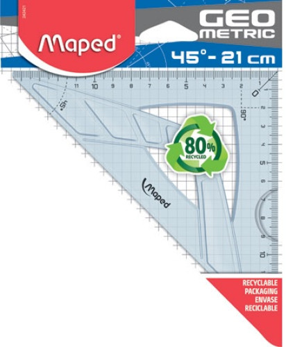 Trīsstūris MAPED GEOmetric 45/210mm