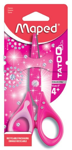 Šķēres MAPED Tatoo Innovation 13cm blisterī