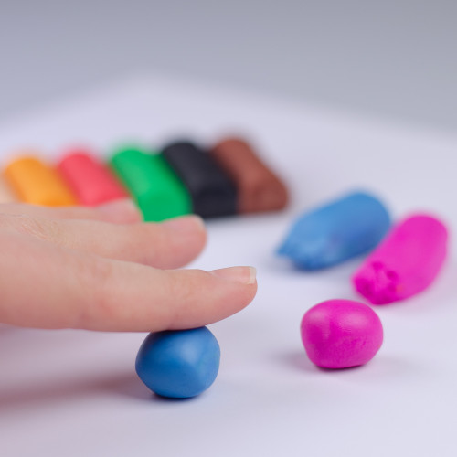 Plastilīns KORES Plastilina 10 krāsas*20g