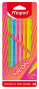 Marķieri MAPED Graph'Peps 0.4mm "Neon" 6 krāsas