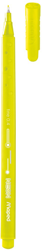 Marķieri MAPED Graph'Peps 0.4mm "Neon" 6 krāsas
