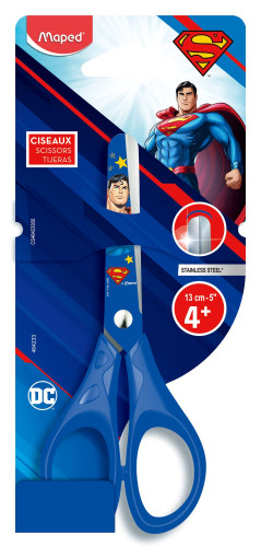 Šķēres MAPED "Superman" 13cm blisterī