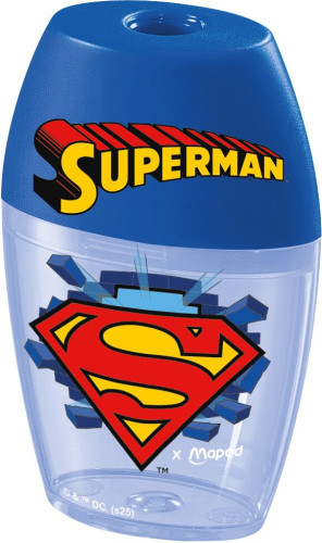 Zīmuļu asināmais MAPED Shaker "Superman" 1d blisterī