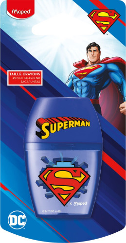 Zīmuļu asināmais MAPED Shaker "Superman" 1d blisterī