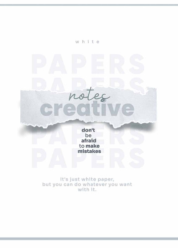 Klade mīksts vāks A5 80lp # glancēts lamināts ''Notes creative'' 05251