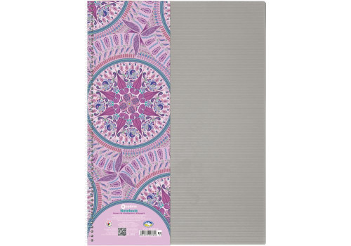 Koledžbloks OPTIMA Kaleidoscope A4 80lp # PP vāks