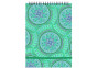 Bloknots ar spirāli Kaleidoscope A4 120lp # PP vāks