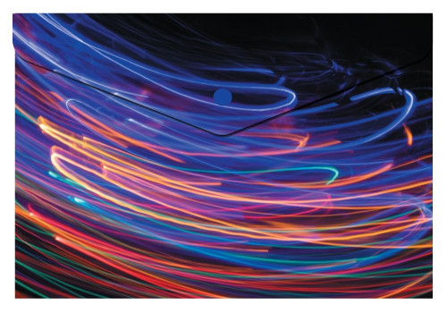 Mape-aploksne ar spiedpogu A4 PP 180µm ''Abstrakcija'' 32051