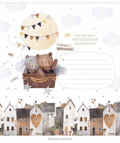 Burtnīca 12lp 170*203mm 60g/m2 # ''Notebook'' 3506