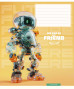 Burtnīca 12lp 170*203mm 60g/m2 # UV laka ''We can be best friend'' 3461