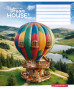 Burtnīca 12lp 170*203mm "Star" 55g/m2 = ''Dream house'' 3530