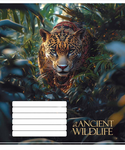 Burtnīca 18lp 170*203mm 60g/m2 = ''Ancient wildlife'' 3547