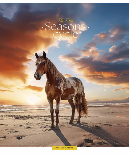 Klade 48lp 170*203mm 60g/m2 # glancēts lamināts ''Seasons cycle'' 3403