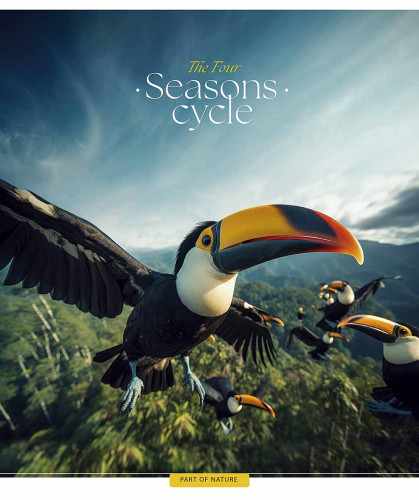 Klade 48lp 170*203mm 60g/m2 # glancēts lamināts ''Seasons cycle'' 3403