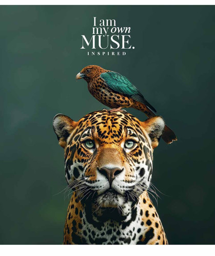 Klade 48lp 170*203mm 60g/m2 # glancēts lamināts ''I am my own muse inspired'' 3476