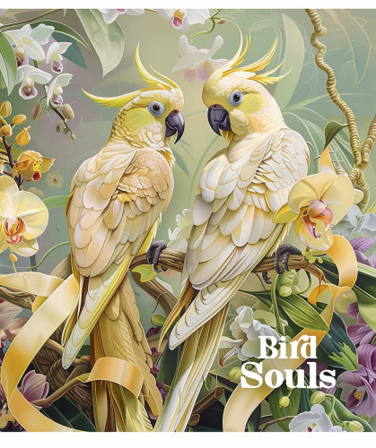 Klade 96lp 170*203mm 60g/m2 # glancēts lamināts ''Bird souls'' 3457
