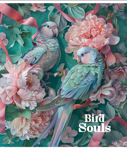 Klade 96lp 170*203mm 60g/m2 # glancēts lamināts ''Bird souls'' 3457