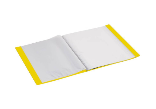 Katalogu mape Economix PP A4 20 kabatas, dzeltena 30602-05