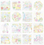 Krāsojamā grāmata FRESH 200*200mm, 16lp ''Nice rest'' 22353