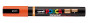 Marķieris ūdens bāzes UNI Posca PC-5BR brush shaped, oranžs (4)