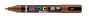 Marķieris ūdens bāzes UNI Posca PC-5BR brush shaped, brūns (21)
