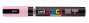 Marķieris ūdens bāzes UNI Posca PC-5BR brush shaped, pasteļrozā (51)