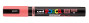 Marķieris ūdens bāzes UNI Posca PC-5BR brush shaped, koraļļu (66)