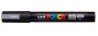 Marķieris ūdens bāzes UNI Posca PC-5M sudraba (26)