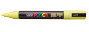 Marķieris ūdens bāzes UNI Posca PC-5M pasteļdzeltens (P2)