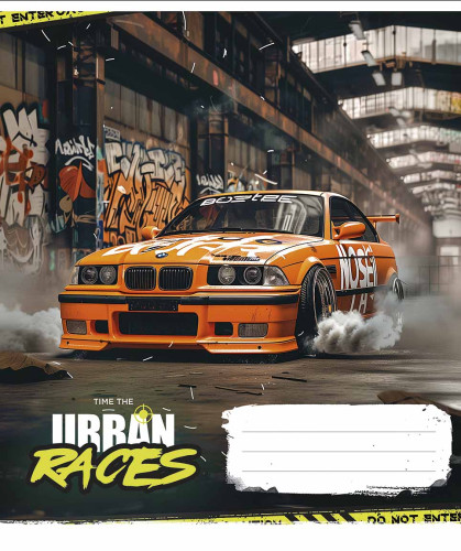 Klade 48lp 170*203mm 60g/m2 # ''Urban races'' 3439