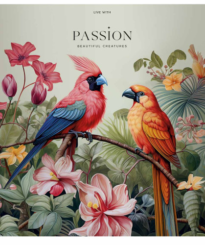 Klade 96lp.170*203mm 55g/m2 "Star" # glancēts lamināts ''Passion beautiful creatures'' 3402