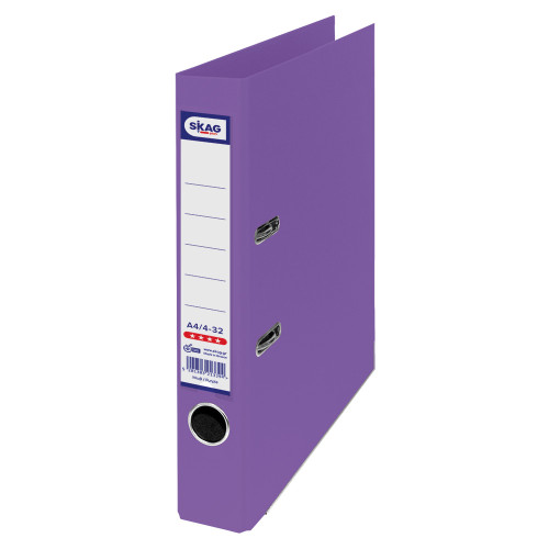 Mape-reģistrs SKAG 55mm PP A4 violets