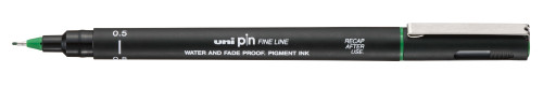 Marķieris UNI PIN-0.5 zaļš