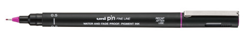 Marķieris UNI PIN-0.5 rozā