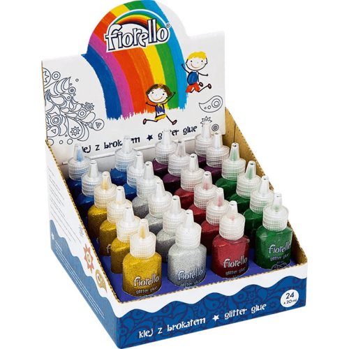 Līme ar spīdumiem Fiorello 20ml, asorti krāsas
