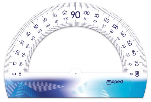 Lineālu komplekts MAPED "Arctic vibes" Maxi 4 priekšmeti PP iepakojumā