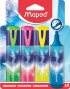 Teksta marķieri MAPED "Arctic vibes" 4 krāsas