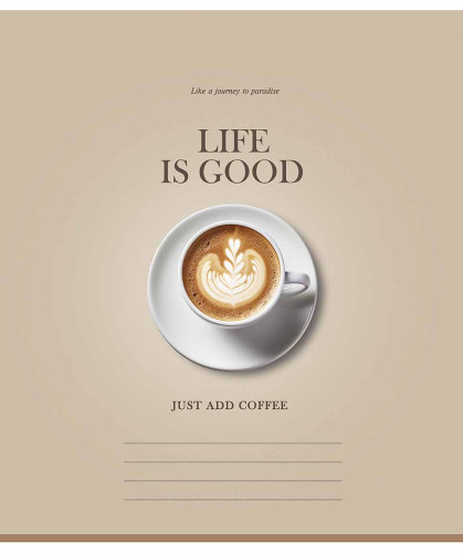 Klade 48lp 170*203mm 60g/m2 = ''Life is good'' 3670