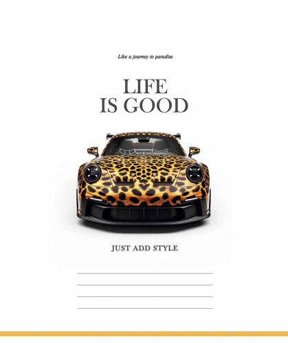 Klade 60lp 170*203mm 60g/m2 # WD laka ''Life is good'' 3670