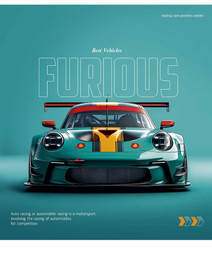 Klade 60lp 170*203mm 60g/m2 # glancēts lamināts ''Furious'' 3572