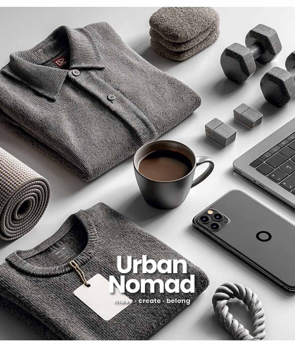 Klade 96lp 170*203mm 60g/m2 # glancēts lamināts ''Urban nomad'' 3677