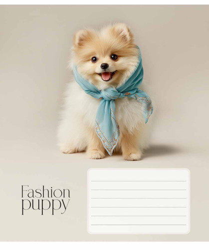 Burtnīca 18lp 170*203mm "Star" 55g/m2 = ''Fashion puppy'' 3687