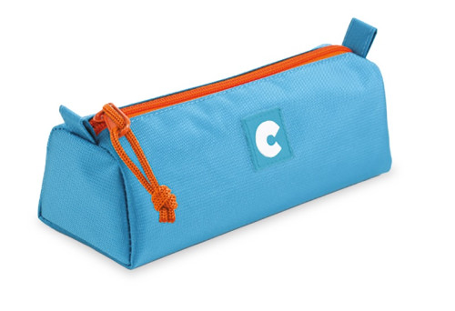 Penālis-maciņš CARIOCA  Fluo Pouch, tirkīzzils 23351