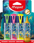 Teksta marķieri MAPED "Dragon" 4 krāsas