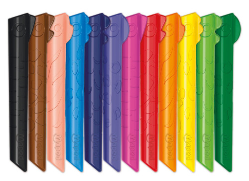 Zīmuļkrāsas MAPED Infinity Innovation Kidy Jumbo 12 krāsas 2+