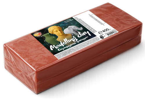Plastilīns GAMMA Rudix skulpturālais 400g terakotas krāsa