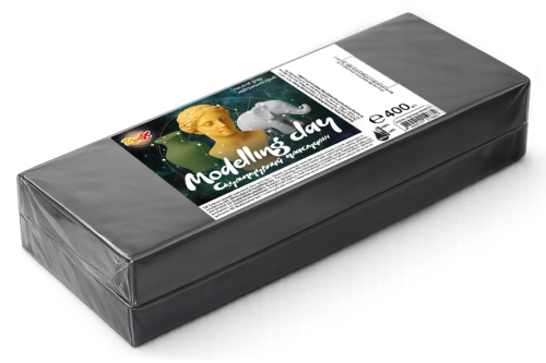 Plastilīns GAMMA Rudix skulpturālais 400g pelēks