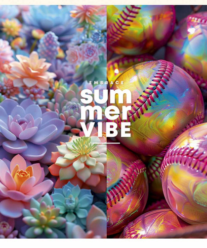 Klade 60lp 170*203mm 55g/m2 ''Star'' # WD laka ''Summer vibe'' 3748